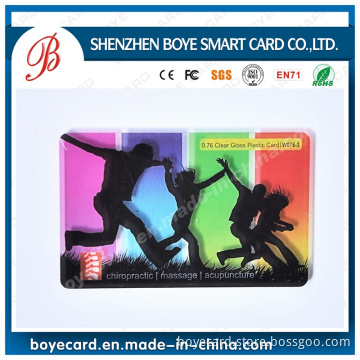 Beautiful Transparent Card for Shoppoing